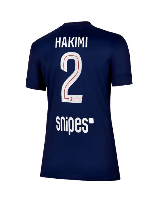 Paris Saint-Germain Achraf Hakimi #2 Replika Hemmakläder Dam 2025-26 Kortärmad Paris Saint-Germain Achraf Hakimi #2 Replika Hemmakläder Dam 2025-26 Kortärmad